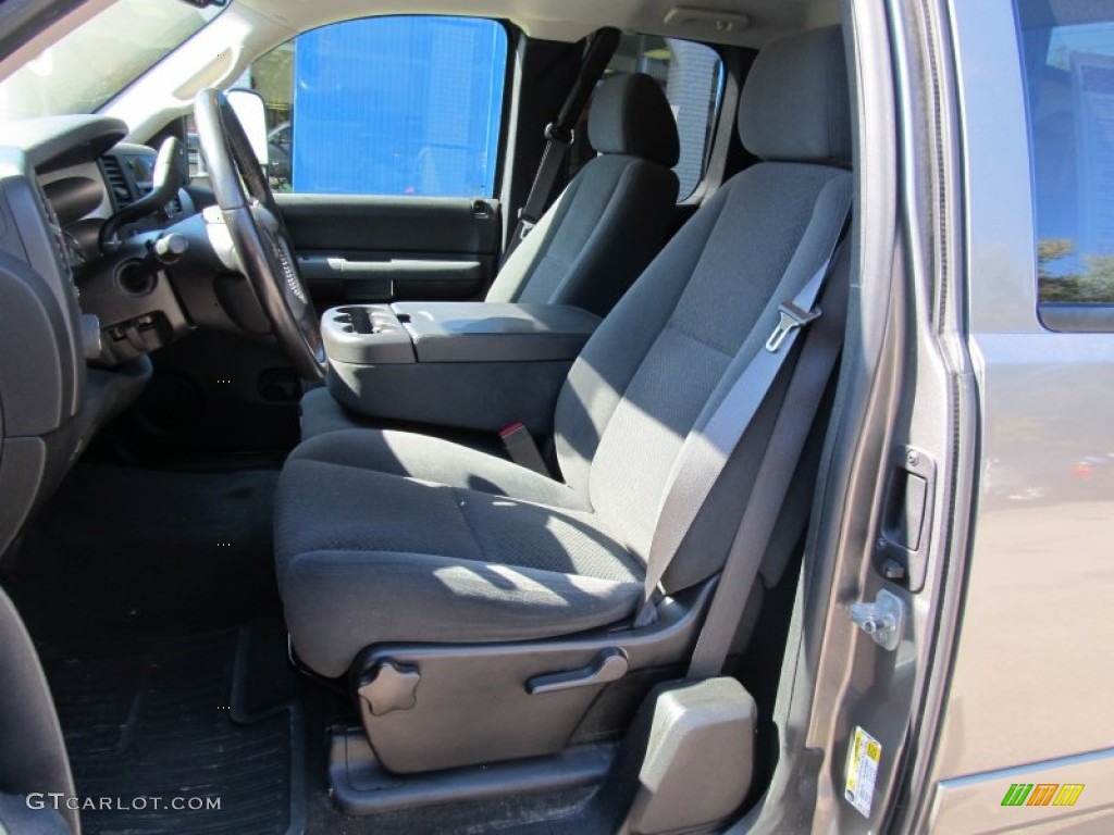 Light Titanium/Dark Titanium Interior 2008 Chevrolet Silverado 1500 LT Extended Cab 4x4 Photo #55036584