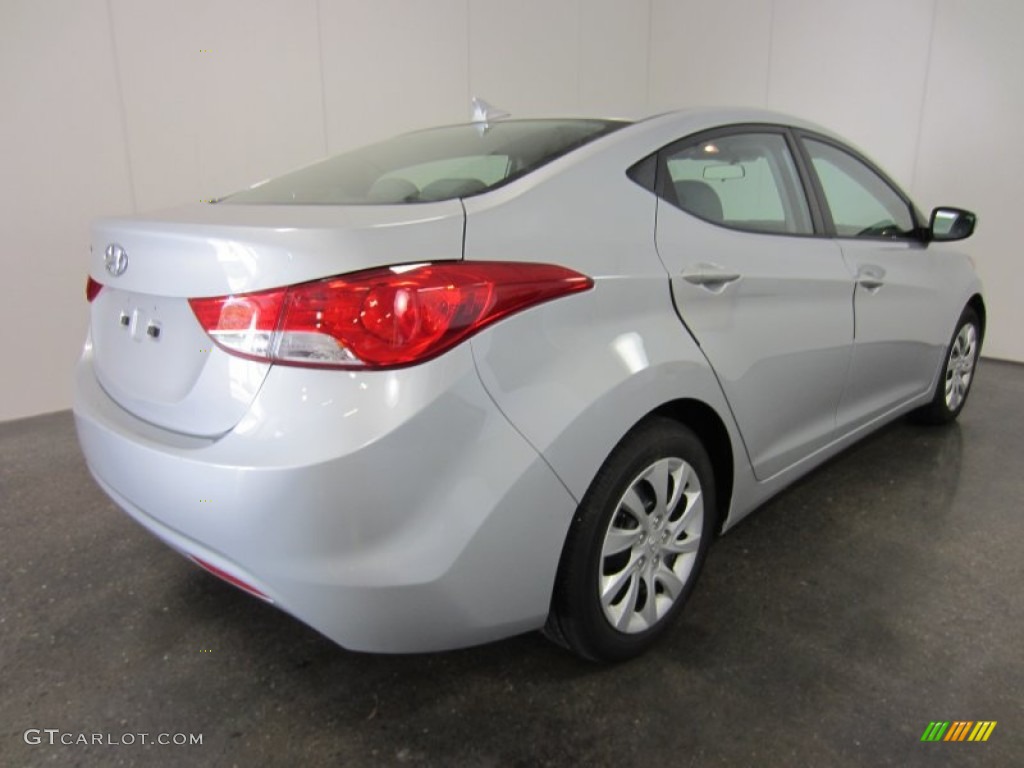 Radiant Silver 2011 Hyundai Elantra GLS Exterior Photo #55036695