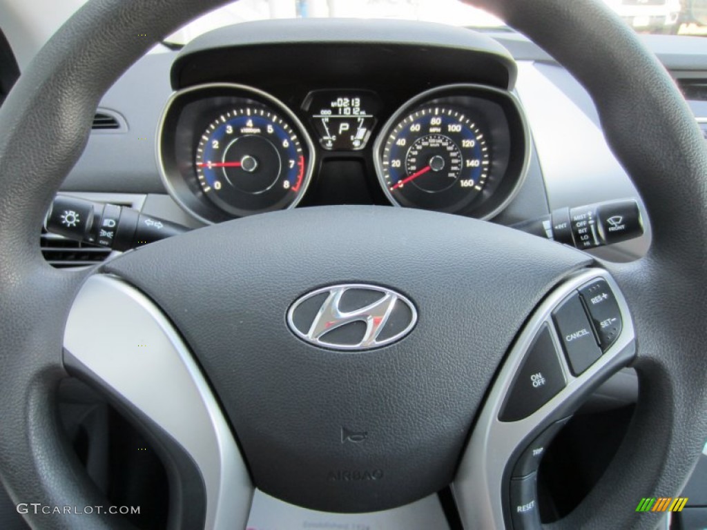 2011 Hyundai Elantra GLS Gauges Photo #55036827