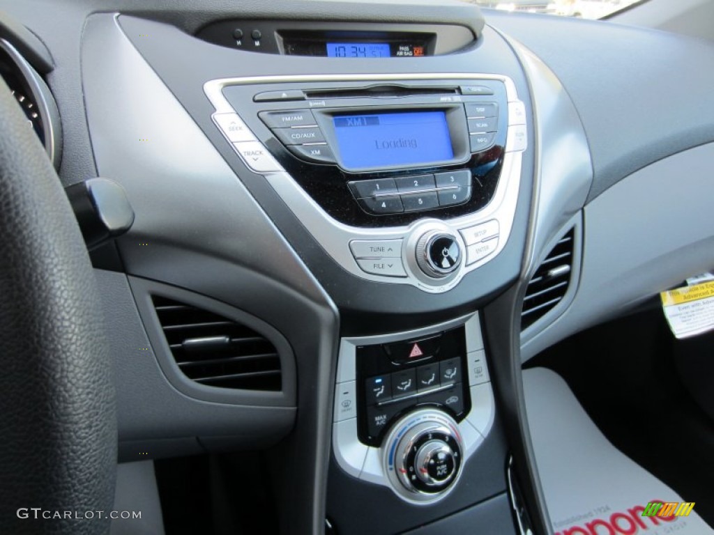 2011 Hyundai Elantra GLS Gray Dashboard Photo #55036846