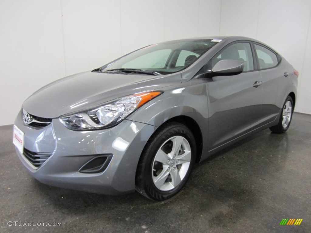 Titanium Gray Metallic 2011 Hyundai Elantra GLS Exterior Photo #55038427