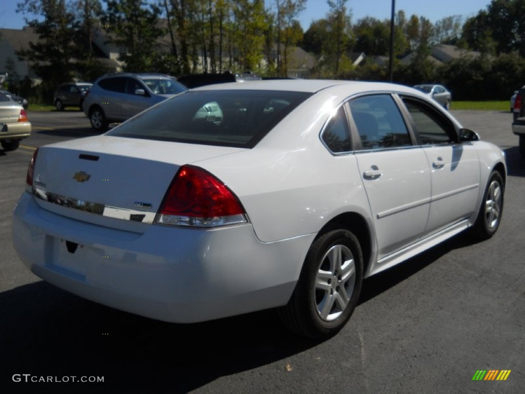2010 Impala LS - Summit White / Gray photo #2
