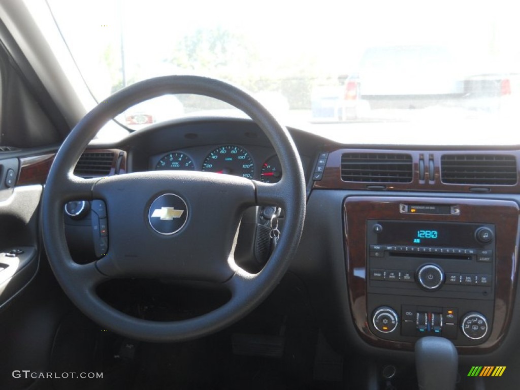 2010 Impala LS - Summit White / Gray photo #4