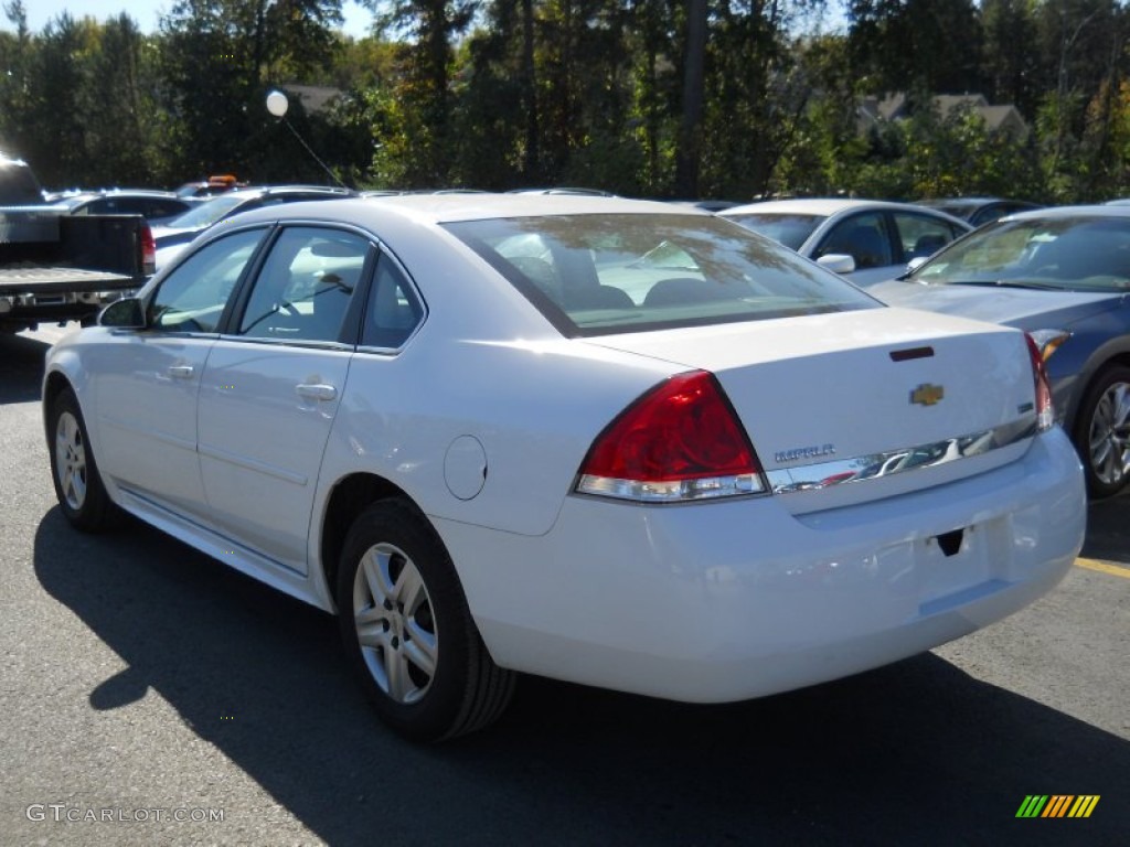 2010 Impala LS - Summit White / Gray photo #13