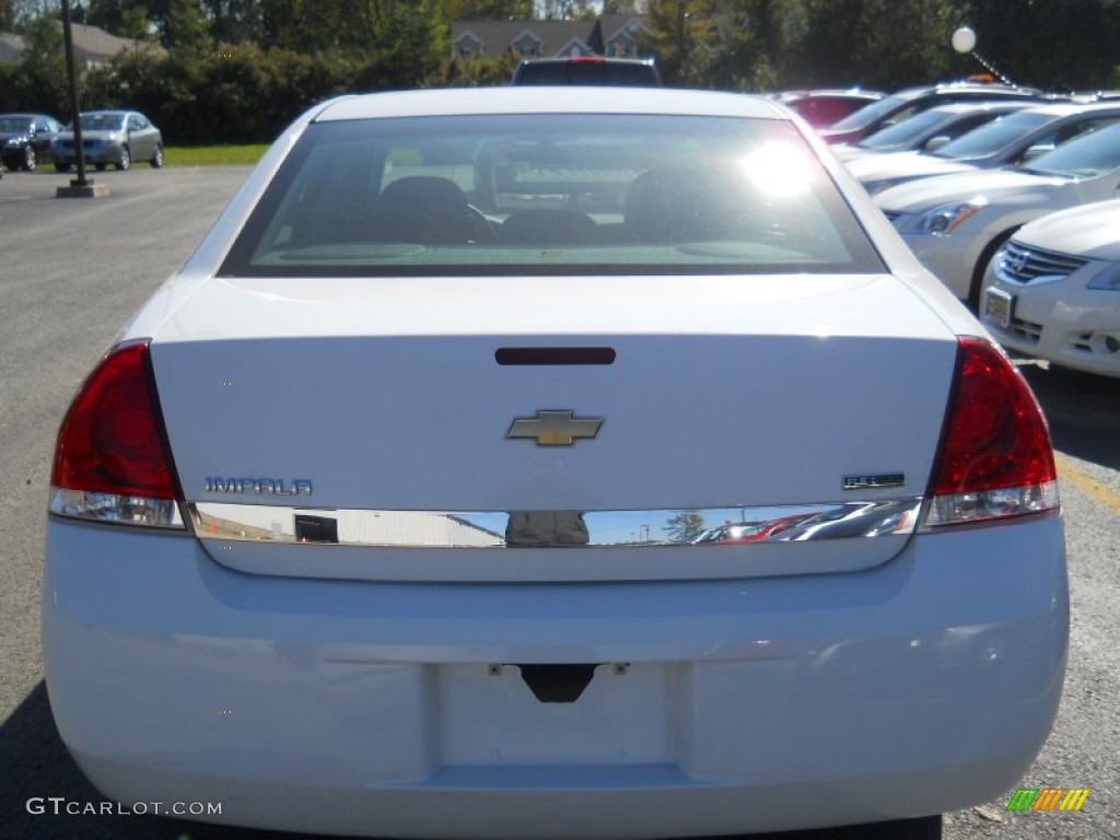 2010 Impala LS - Summit White / Gray photo #14