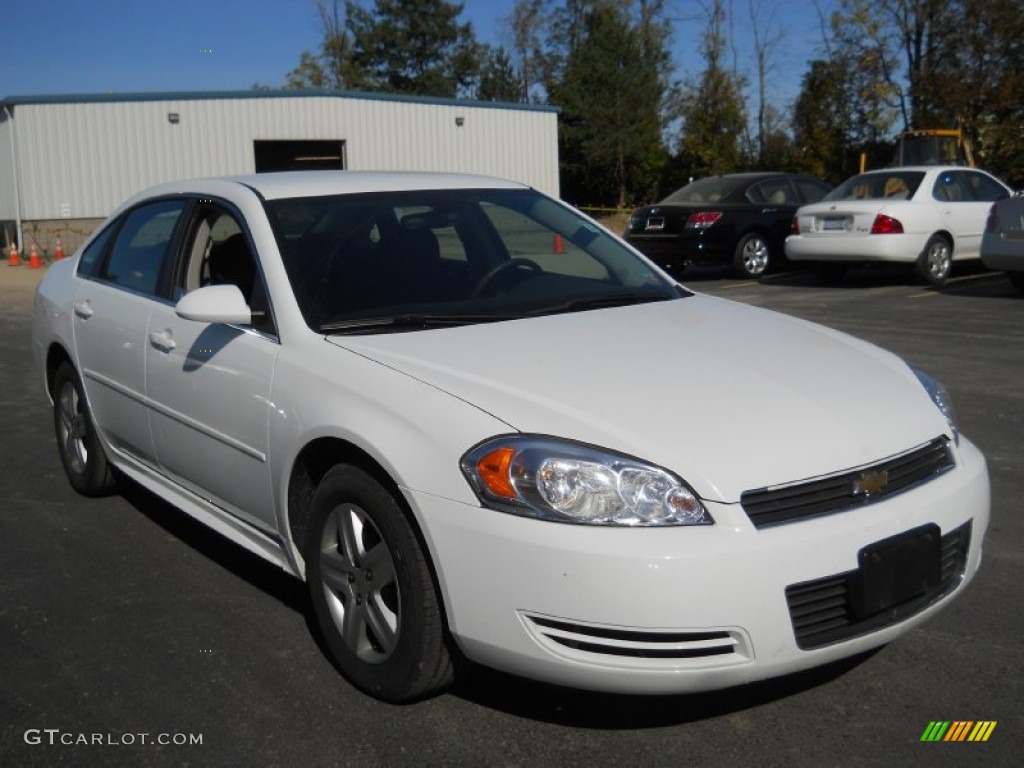 2010 Impala LS - Summit White / Gray photo #15