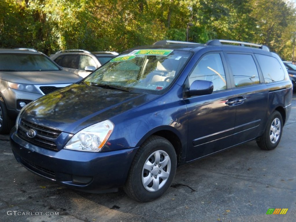 2007 Velvet Blue Kia Sedona LX 55019464 Car Color