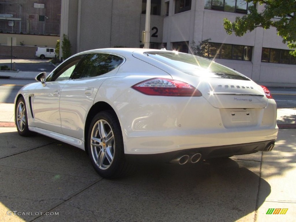 Carrara White 2012 Porsche Panamera 4S Exterior Photo #55041273
