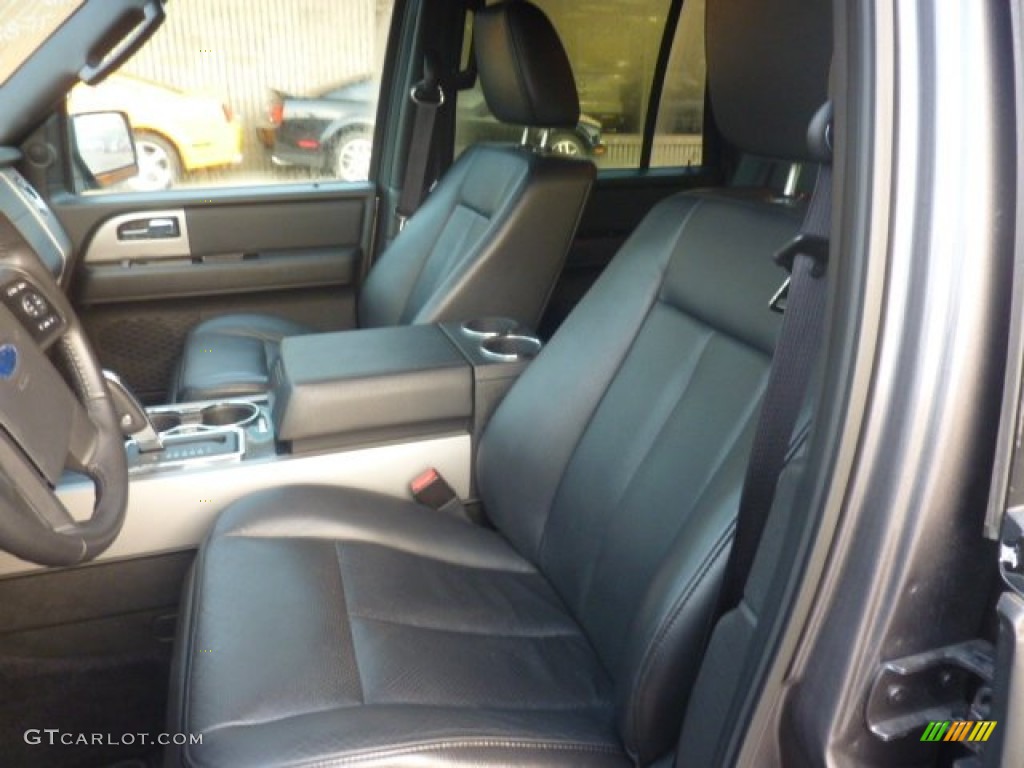 Charcoal Black Interior 2011 Ford Expedition EL Limited 4x4 Photo #55041687