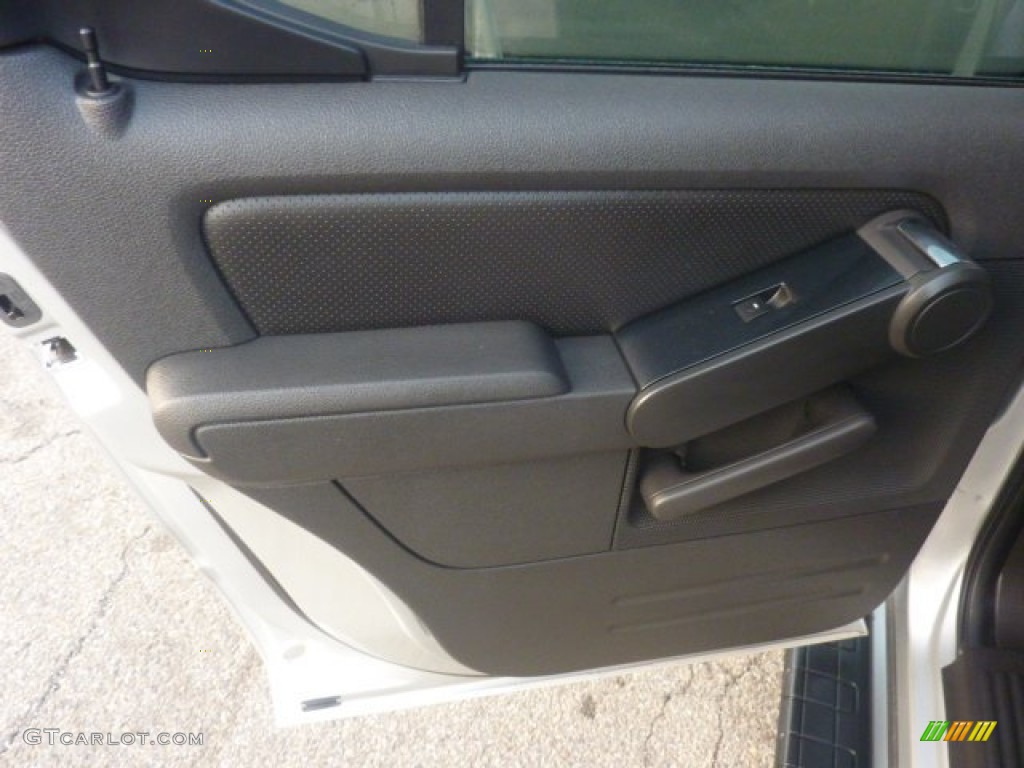 2009 Ford Explorer Sport Trac Adrenaline V8 AWD Charcoal Black Door Panel Photo #55041891