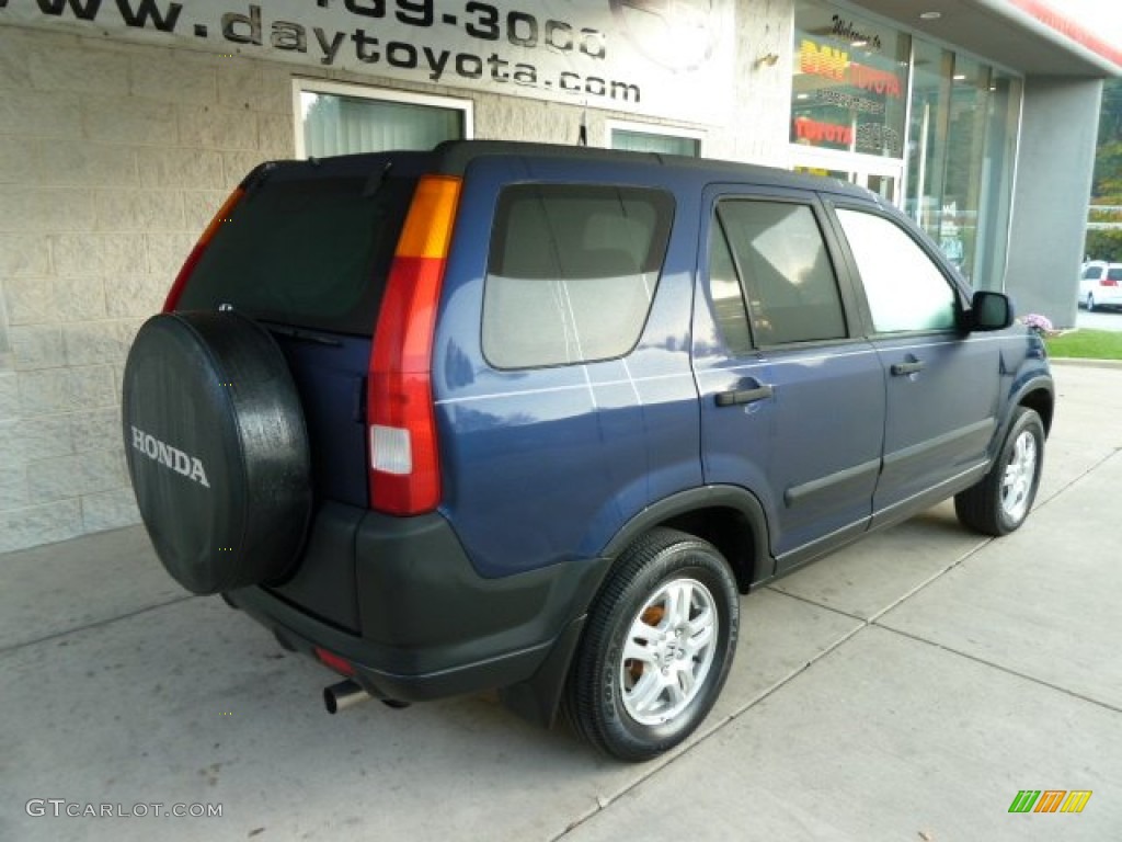 2003 CR-V EX 4WD - Eternal Blue Pearl / Black photo #2