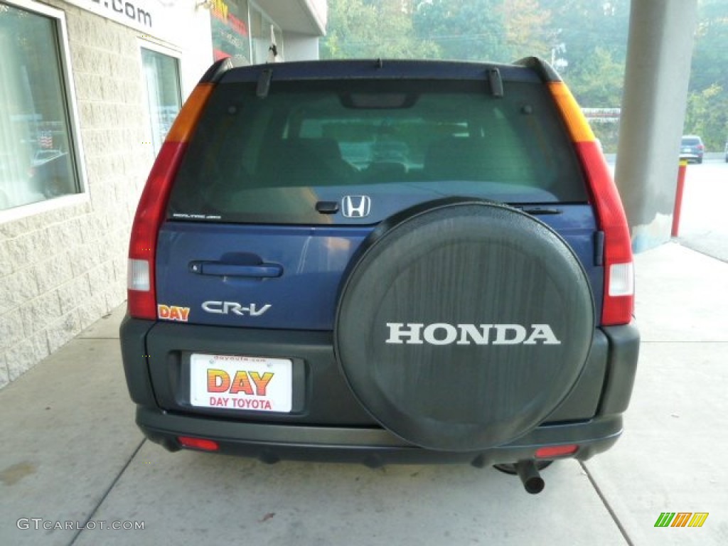 2003 CR-V EX 4WD - Eternal Blue Pearl / Black photo #3