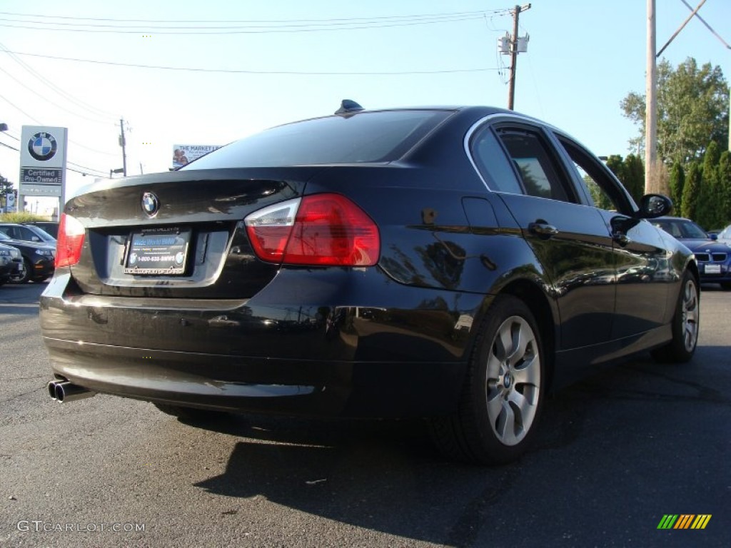 2006 3 Series 330xi Sedan - Jet Black / Black photo #4