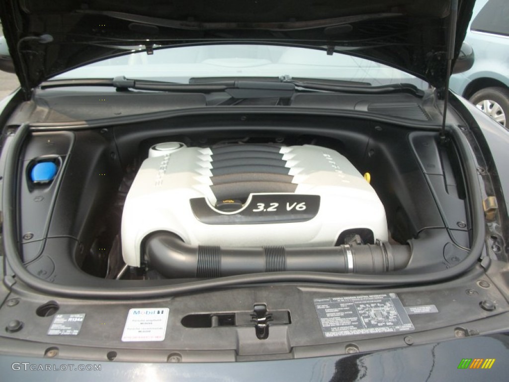 2004 Cayenne Tiptronic - Black / Stone/Steel Grey photo #7