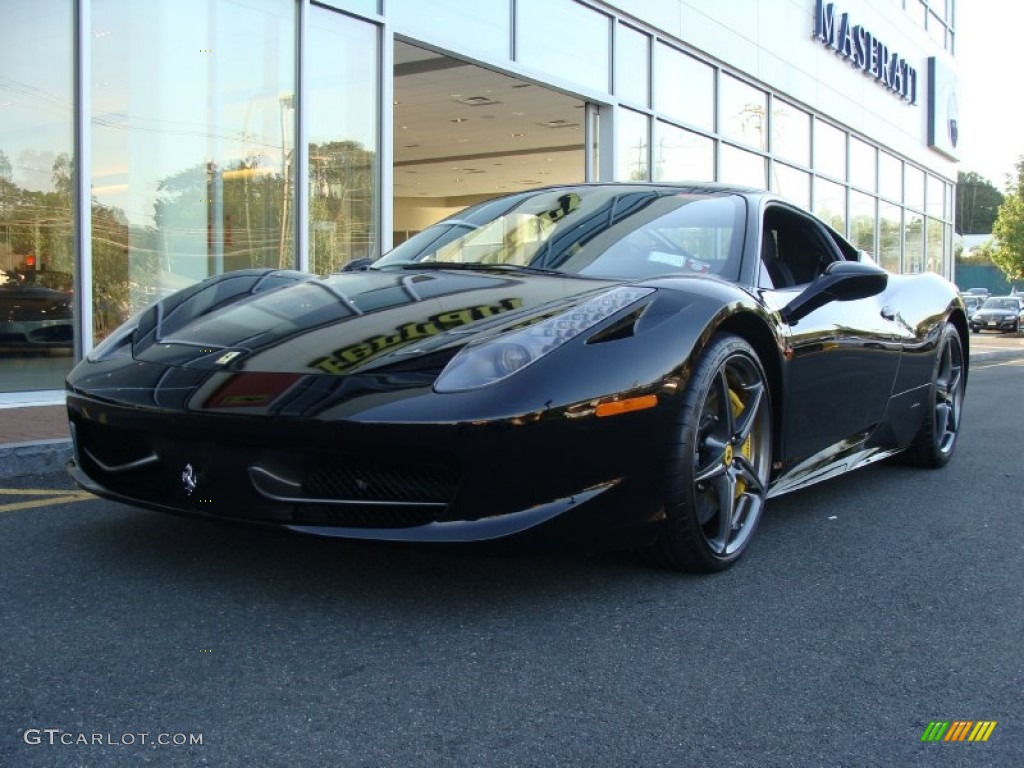 Nero (Black) 2011 Ferrari 458 Italia Exterior Photo #55043941