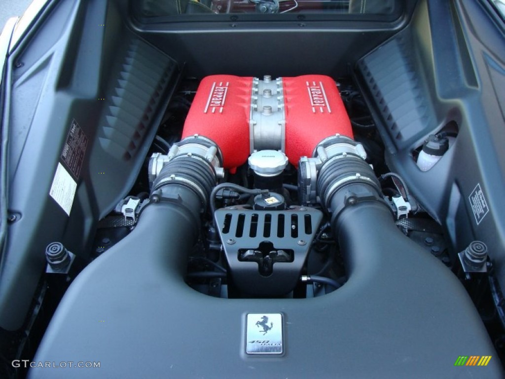 2011 Ferrari 458 Italia 4.5 Liter GDI DOHC 32-Valve VVT V8 Engine Photo #55044054