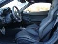 Nero (Black) 2011 Ferrari 458 Italia Interior Color