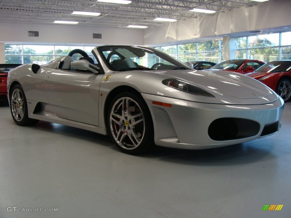 Argento Nurburgring 2007 Ferrari F430 Spider F1 Exterior Photo #55044372