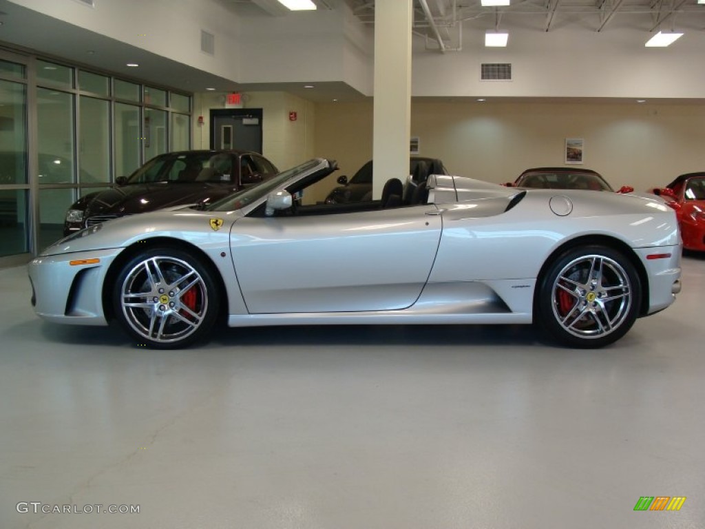 Argento Nurburgring 2007 Ferrari F430 Spider F1 Exterior Photo #55044408