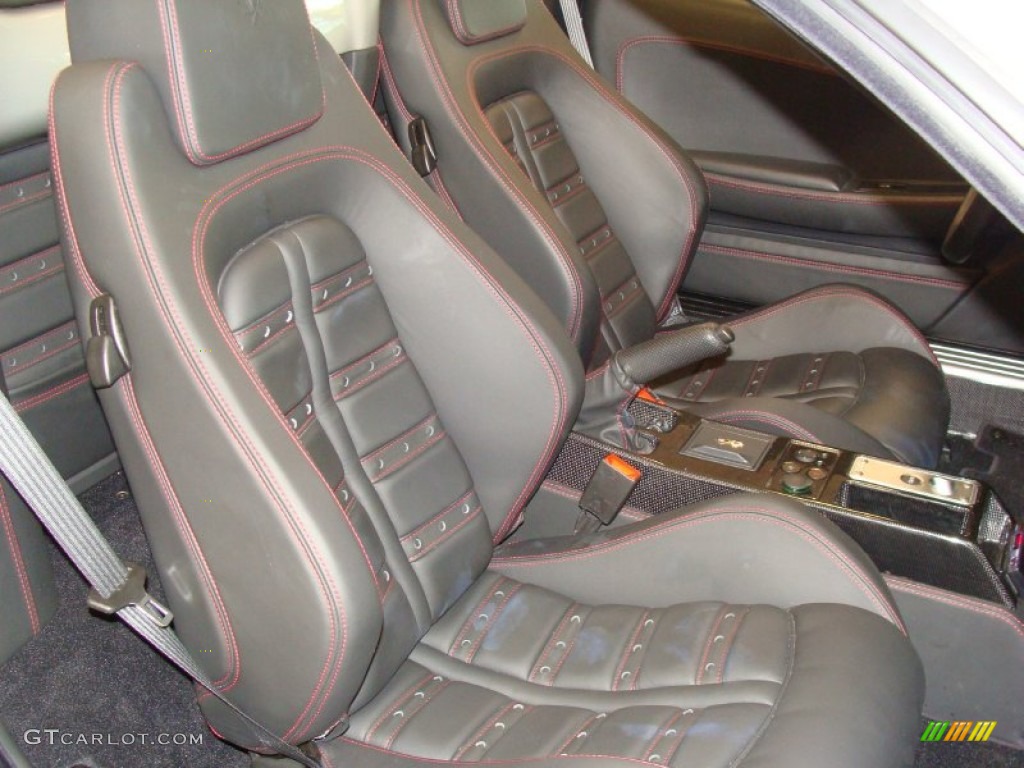 Nero Interior 2007 Ferrari F430 Spider F1 Photo #55044492