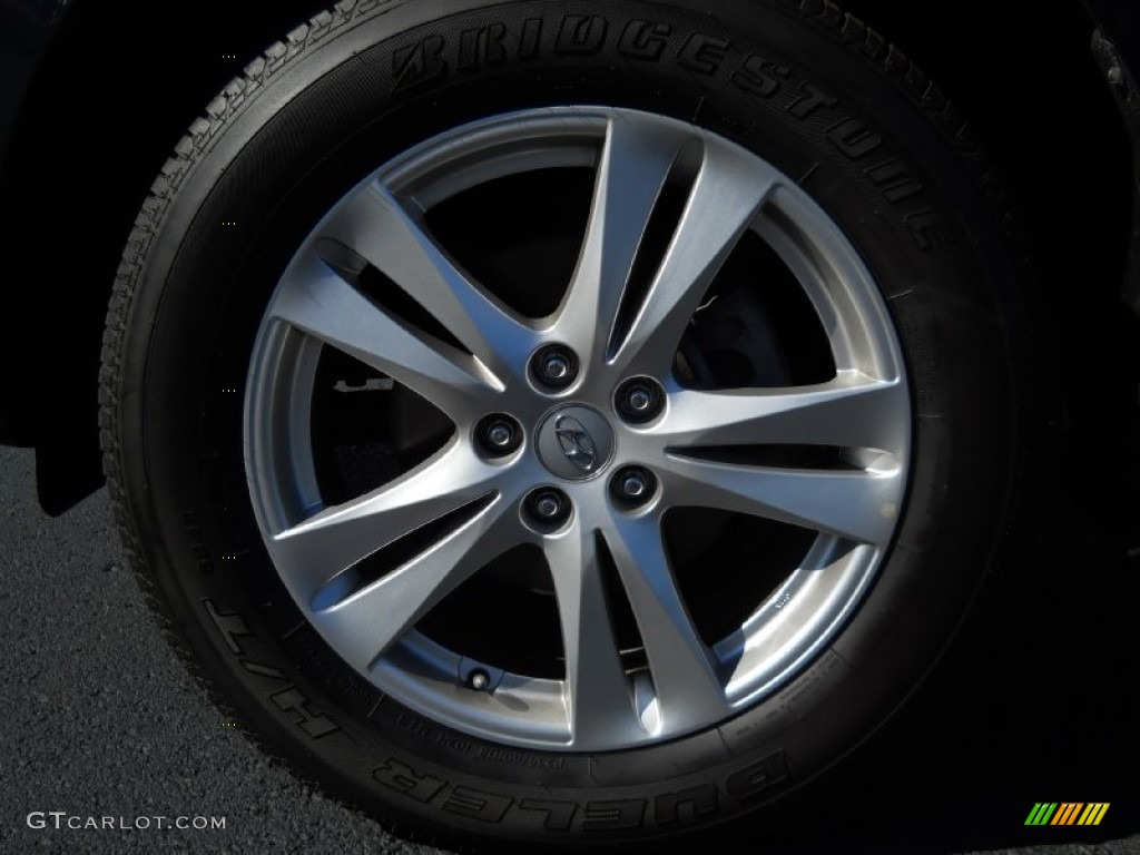 2010 Hyundai Santa Fe Limited 4WD Wheel Photo #55046388