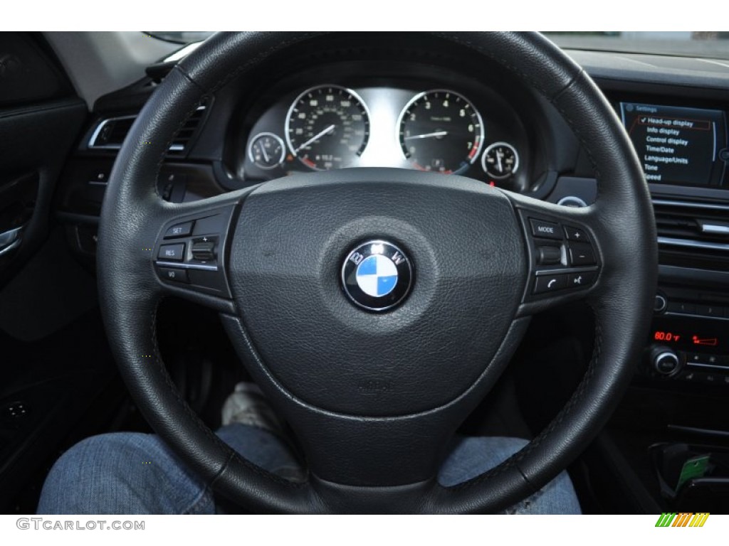 2010 BMW 7 Series 750i xDrive Sedan Steering Wheel Photos