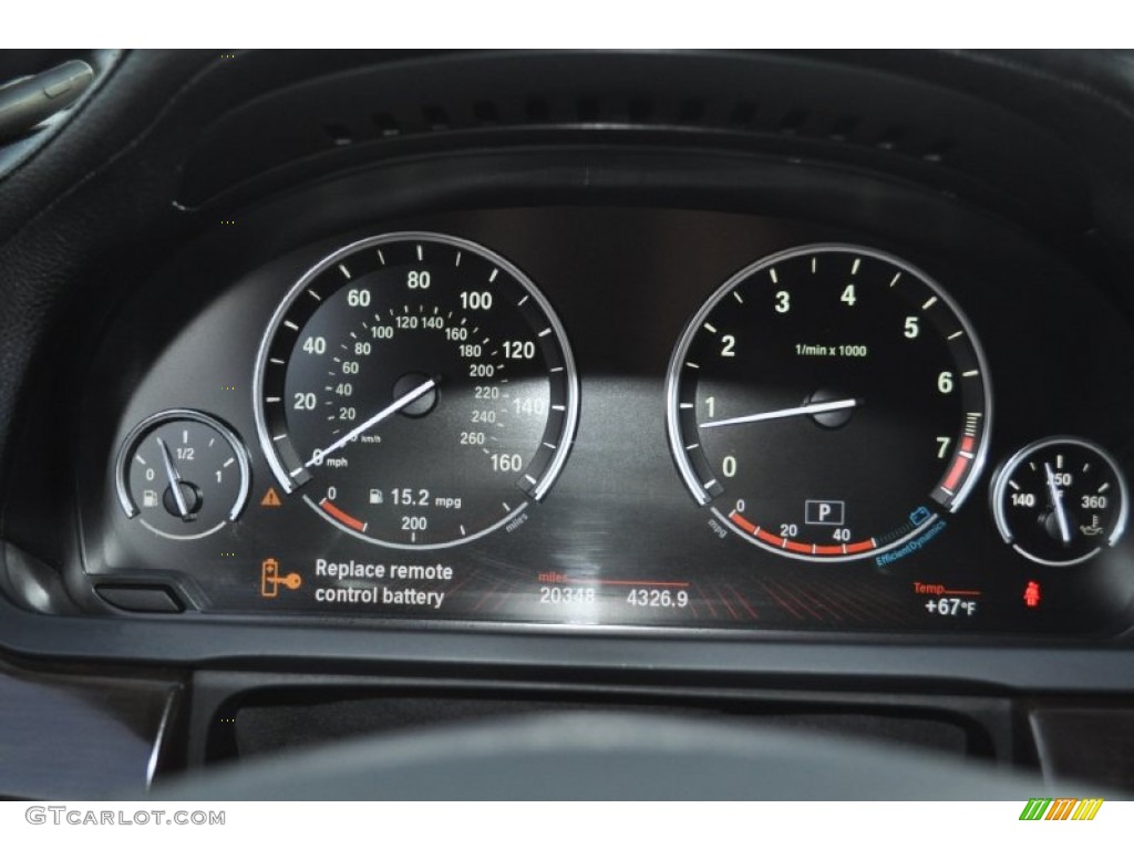 2010 BMW 7 Series 750i xDrive Sedan Gauges Photo #55048509