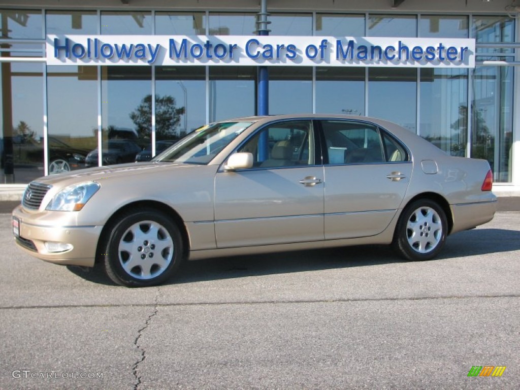 2003 LS 430 Sedan - Mystic Gold Metallic / Ecru photo #1