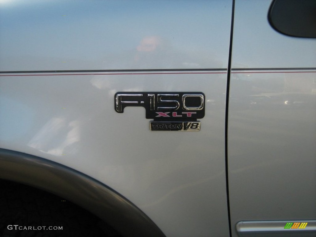 2003 F150 XLT SuperCrew 4x4 - Silver Metallic / Medium Graphite Grey photo #3