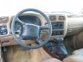 1999 Oldsmobile Bravada Beige Interior Dashboard Photo