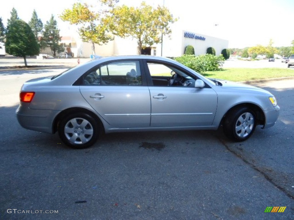 2010 Sonata GLS - Radiant Silver / Gray photo #8