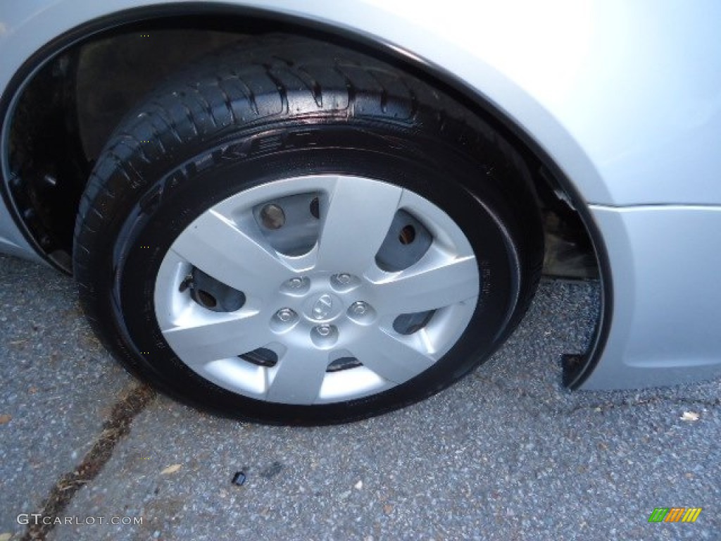 2010 Sonata GLS - Radiant Silver / Gray photo #26