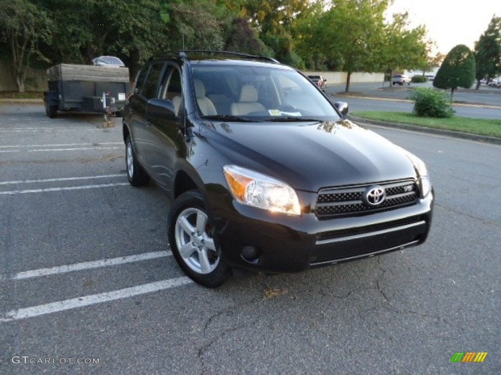 2008 RAV4 V6 4WD - Black / Taupe photo #1