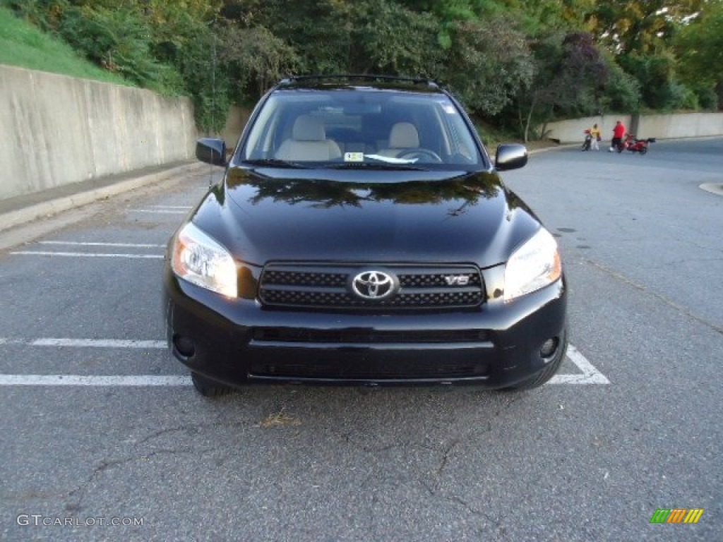 2008 RAV4 V6 4WD - Black / Taupe photo #2