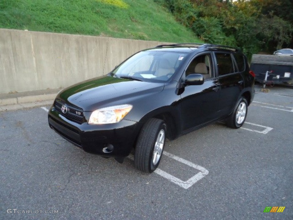 2008 RAV4 V6 4WD - Black / Taupe photo #3