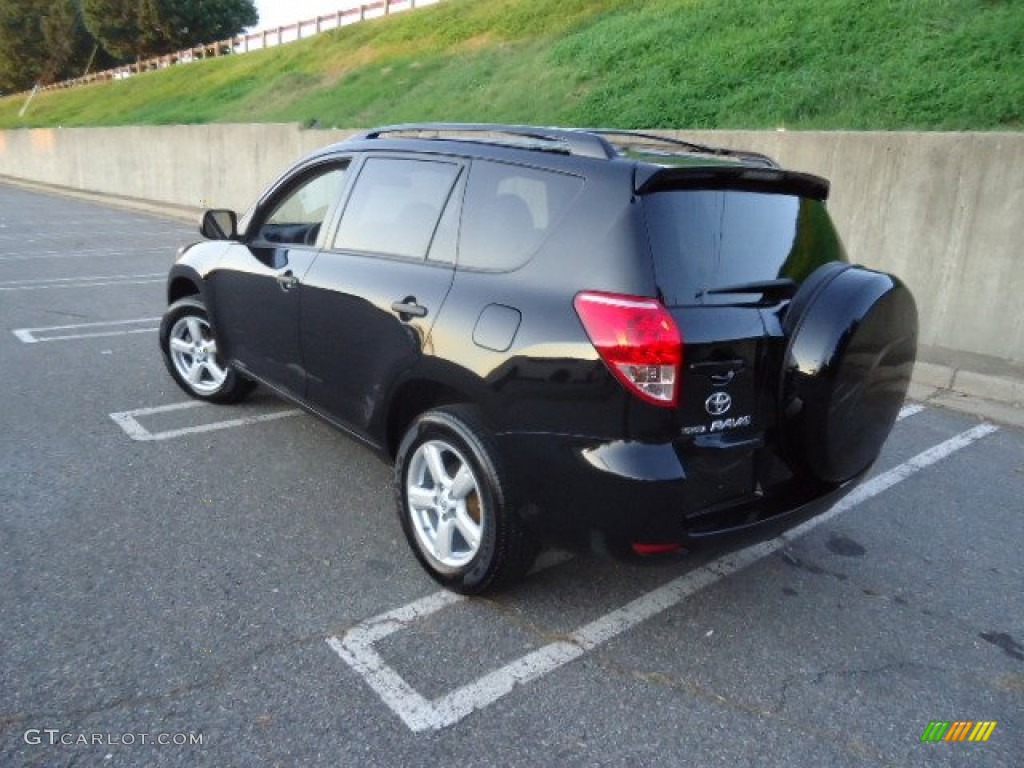 2008 RAV4 V6 4WD - Black / Taupe photo #5
