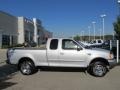 2001 Silver Metallic Ford F150 XLT SuperCab 4x4  photo #2