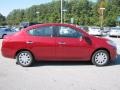 Red Brick 2012 Nissan Versa 1.6 SV Sedan Exterior