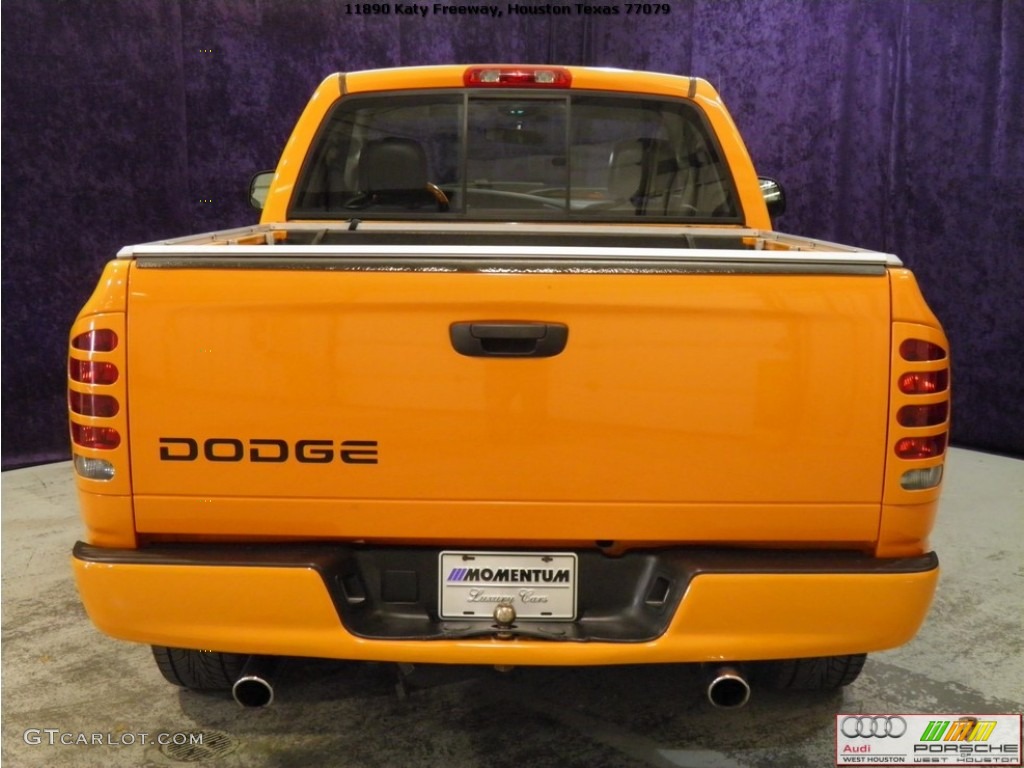 2004 Ram 1500 HEMI GTX Regular Cab - Custom Orange / Dark Slate Gray/Orange photo #13