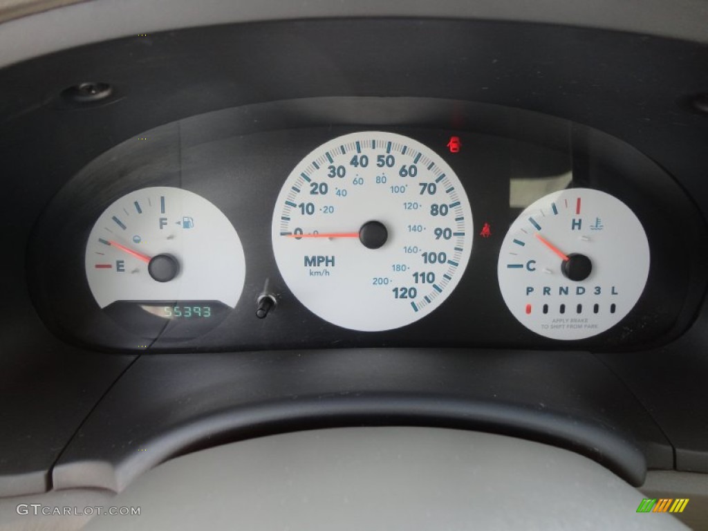 2007 Dodge Caravan SE Gauges Photo #55052486