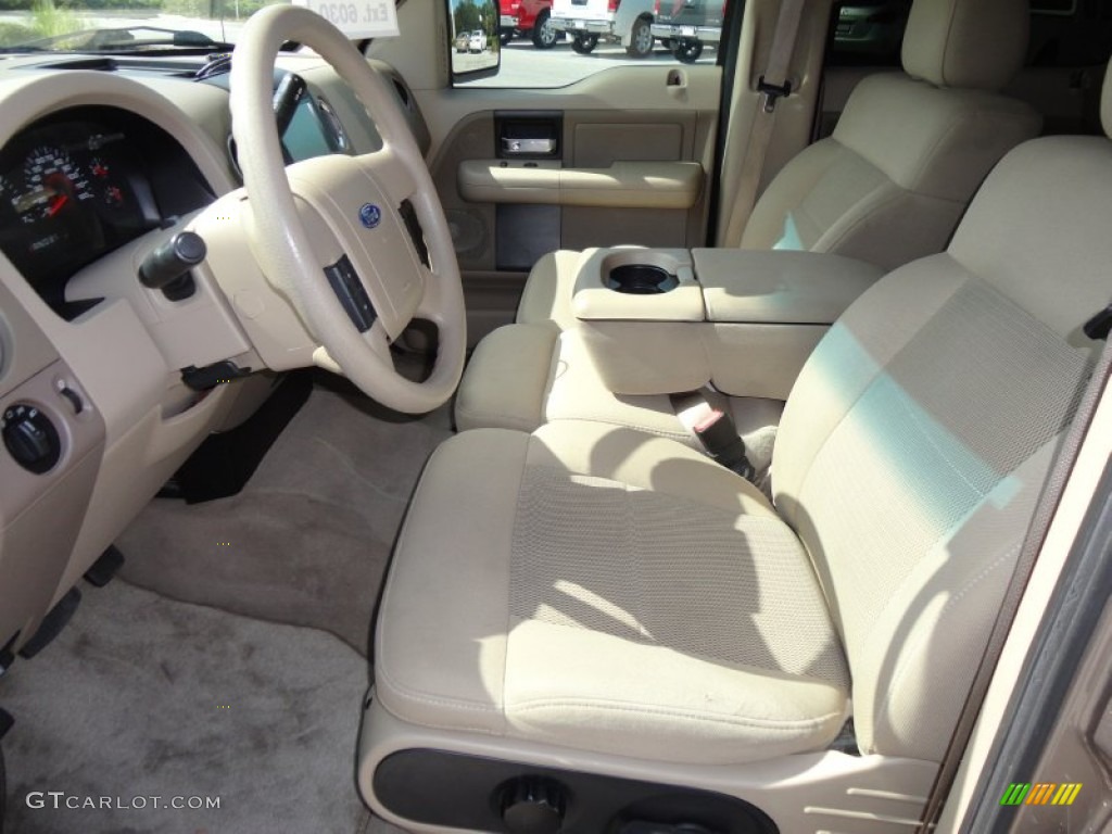 2006 F150 XLT SuperCrew - Arizona Beige Metallic / Tan photo #4