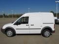 Frozen White 2012 Ford Transit Connect XL Van Exterior