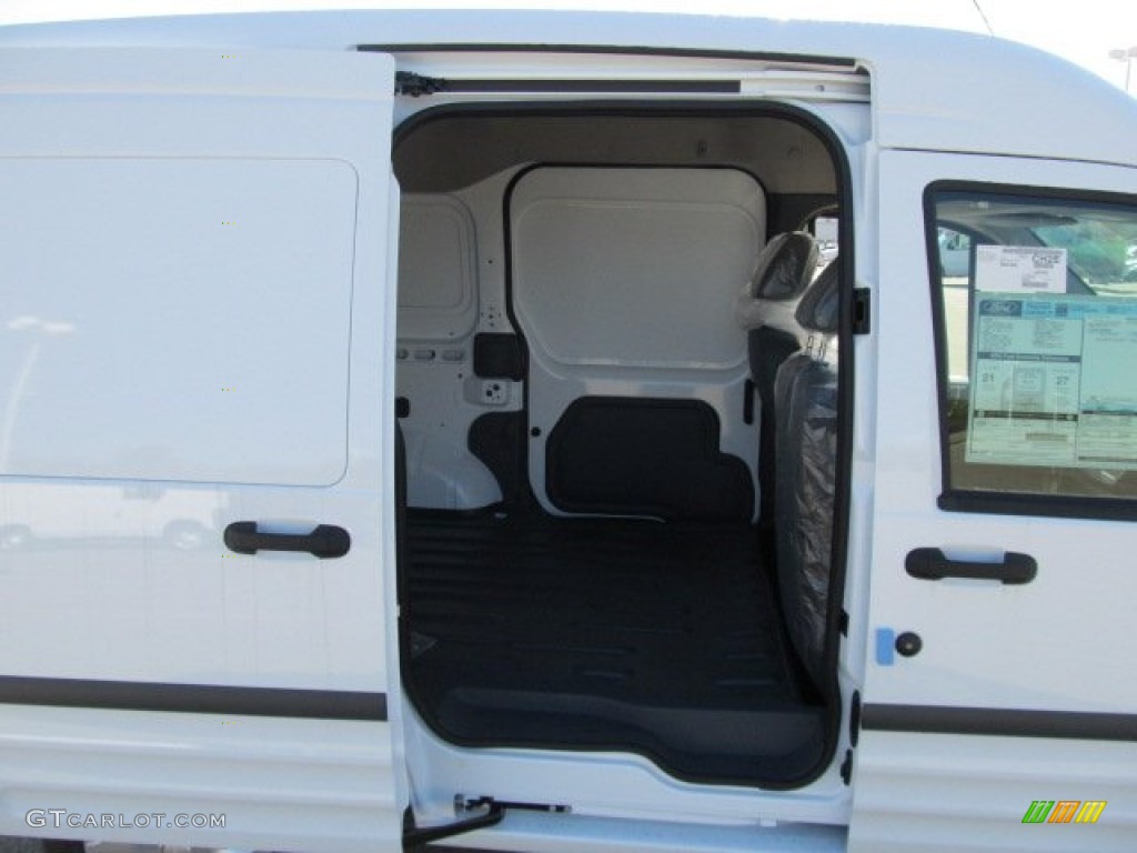 2012 Transit Connect XL Van - Frozen White / Dark Grey photo #12