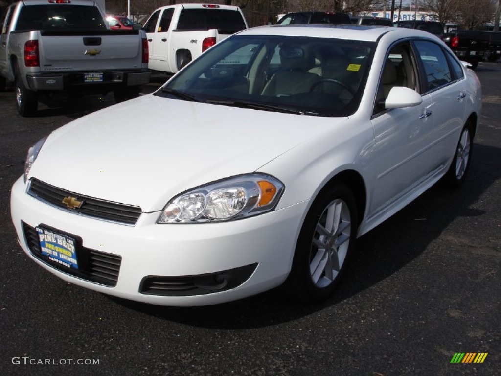2010 Impala LTZ - Summit White / Neutral photo #1