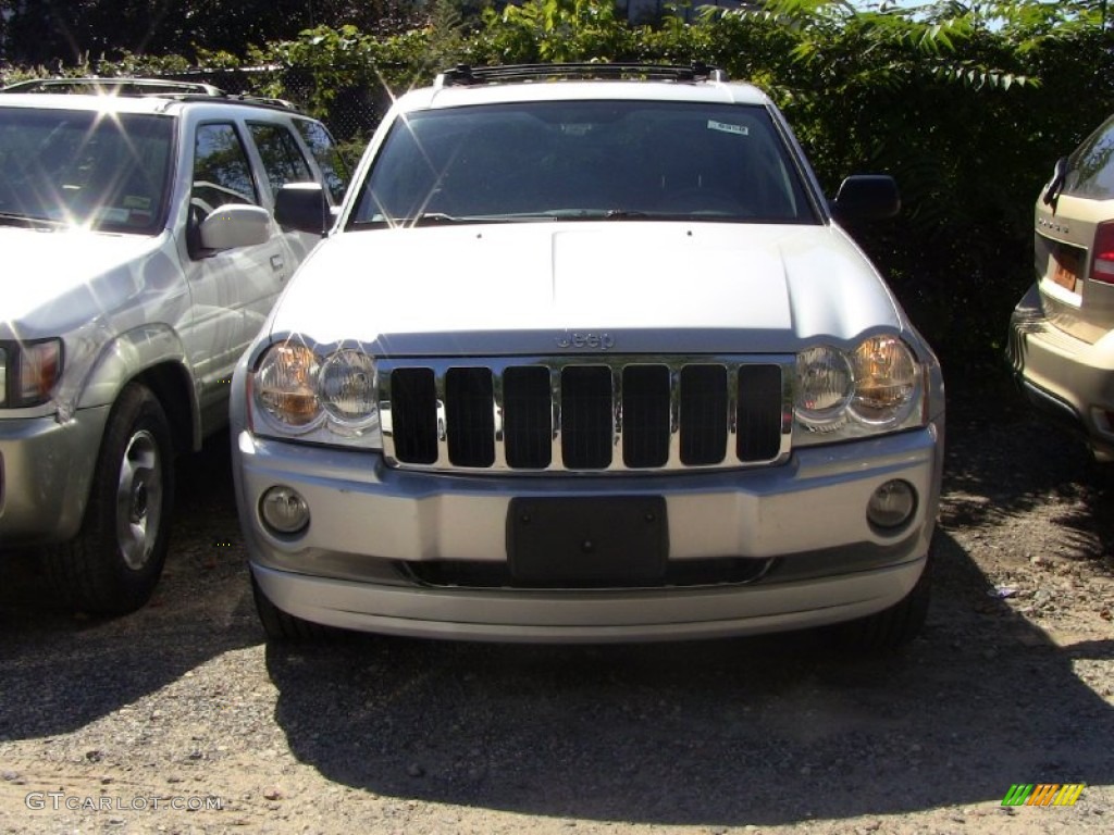 2006 Grand Cherokee Limited 4x4 - Bright Silver Metallic / Medium Slate Gray photo #1
