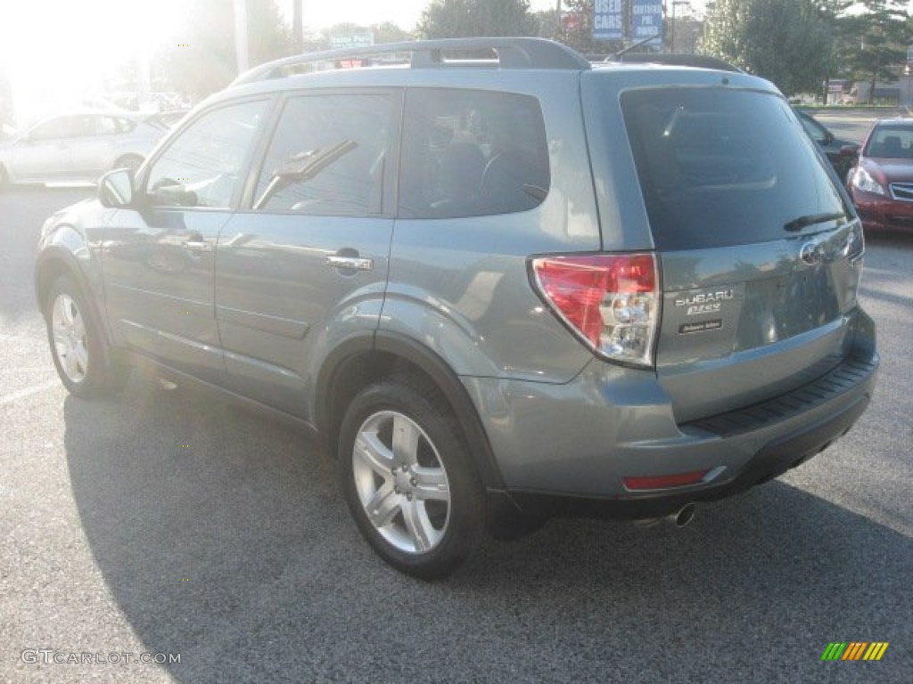 2009 Forester 2.5 X Limited - Sage Green Metallic / Platinum photo #6