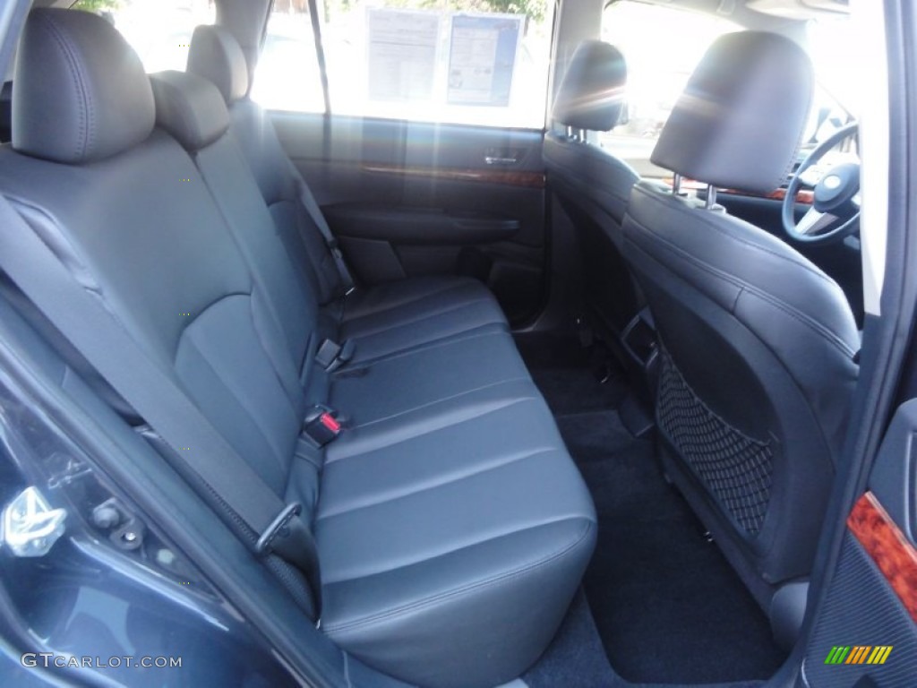 2011 Outback 2.5i Limited Wagon - Graphite Gray Metallic / Off Black photo #19