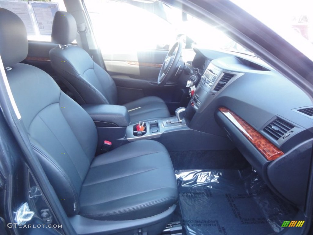 2011 Outback 2.5i Limited Wagon - Graphite Gray Metallic / Off Black photo #20