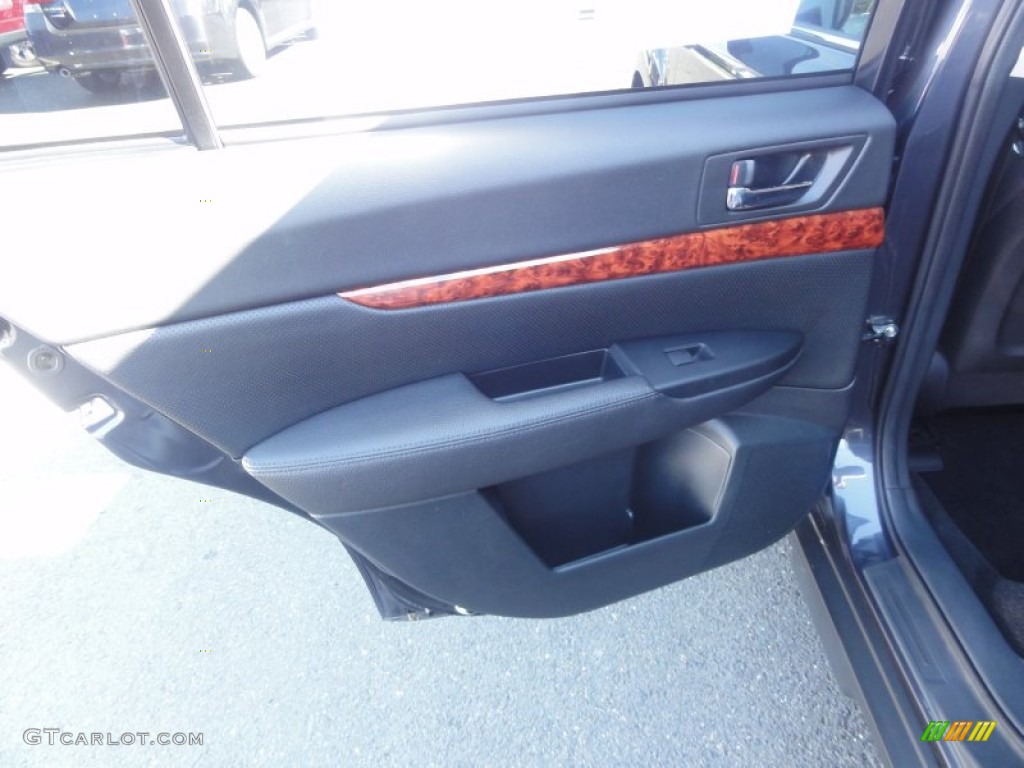 2011 Outback 2.5i Limited Wagon - Graphite Gray Metallic / Off Black photo #23