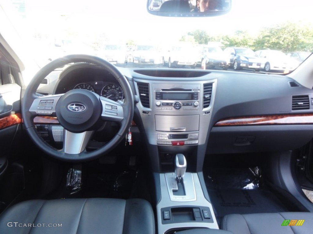 2011 Outback 2.5i Limited Wagon - Graphite Gray Metallic / Off Black photo #25